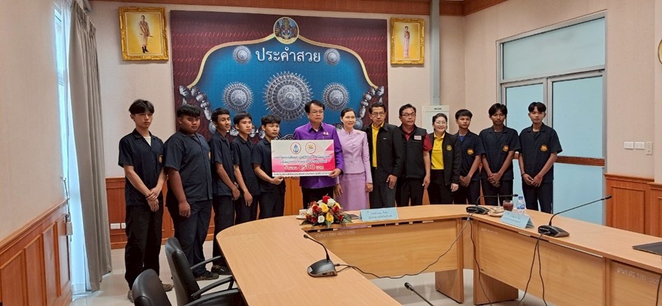 สำนักงานพัฒนาฝีมือแรงงานสุรินทร์ ขับเคลื่อนโครงการเพิ่มทักษาด้านอาชีพแก่นักเรียนที่ไม่ได้เรียนต่อหลังจบการศึกษาภาคบังคับ จังหวัดสุรินทร์ 